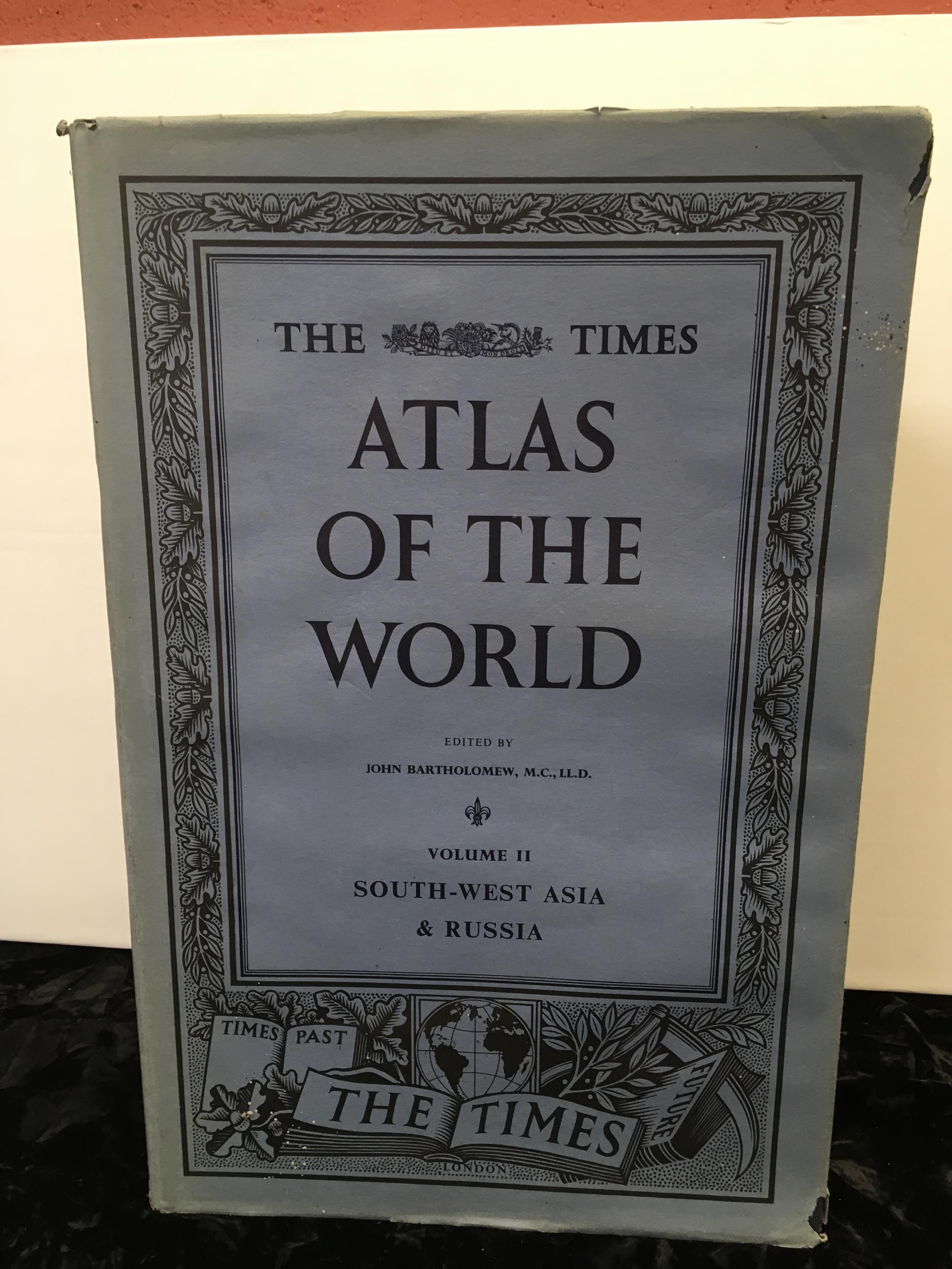 Bartholomew (John) Editor. Times Atlas of the world. Vols. 1,2,3,4 & 5. - Image 2 of 5