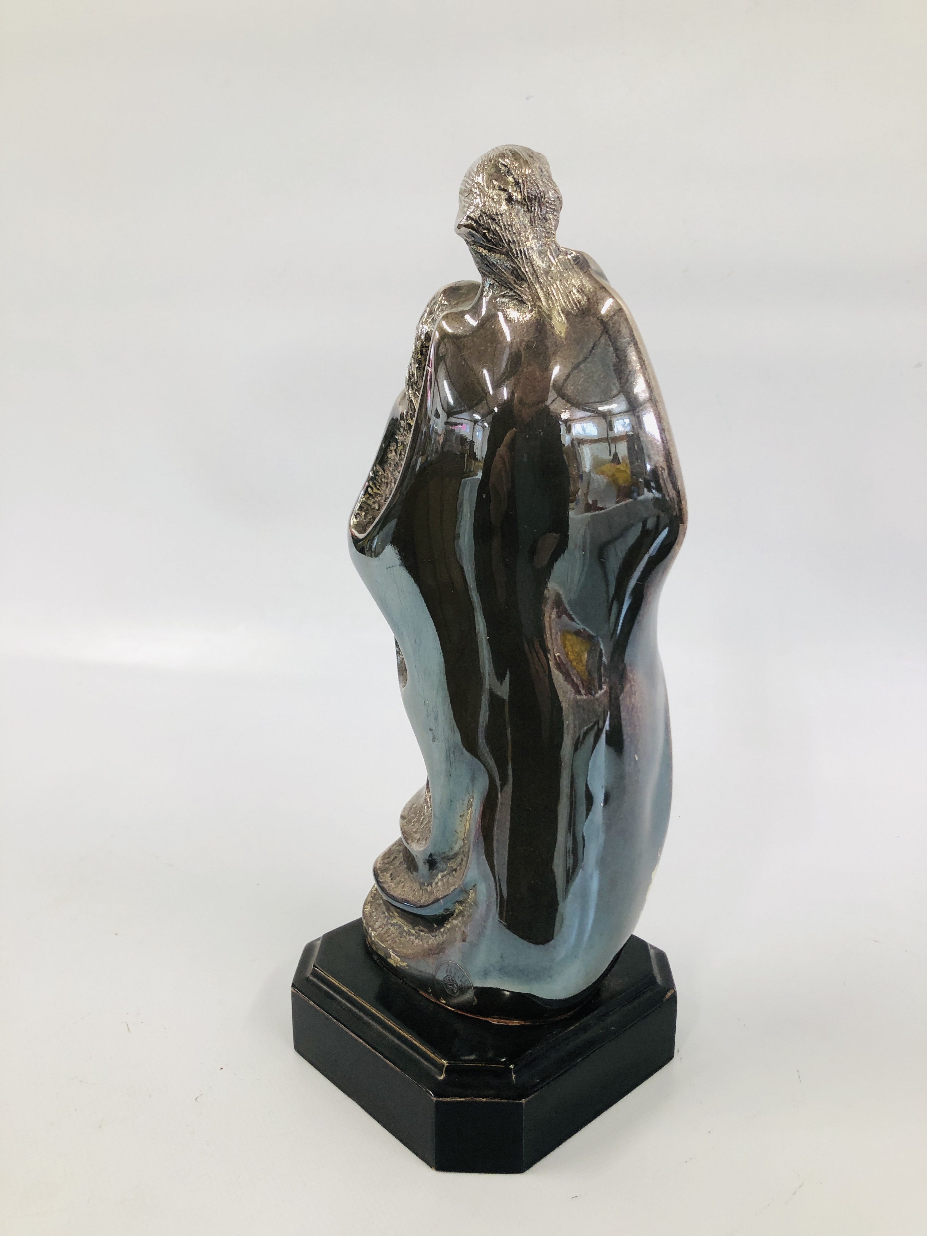 LIMITED EDITION ERMES OTTAVIANI RELIGIOUS SCULPTURE BEARING SIGNATURE, H 32.5CM. - Image 7 of 9