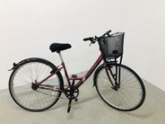 A RALEIGH CAPRICE LADY'S THREE SPEED BICYCLE