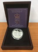 JERSEY 2016 90th BIRTHDAY OF QUEEN ELIZABETH SILVER PROOF £5 IN CASE WITH CERTIFICATE.