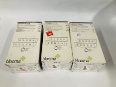 3 X PACKS BLOOMA ABSOLUS 4.5CM, 10 X DECK LIGHT MASTER KITS + 15W DRIVER.