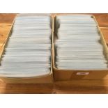 TWO BOXES OF POSTCARD SLEEVES, MAINLY A1 (P) POLYPROTEC, CLEAN, USABLE CONDITION.