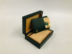 EMPTY ROLEX AIR KING WATCH BOX WITH PAPERWORK