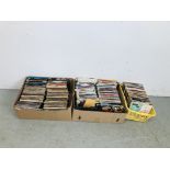 THREE BOXES ASSORTED 45 RPM RECORDS TO INCLUDE MEAT LOAF, DON'T PANIC, LAMBA SAMBA, PLATINUM BLONDE,