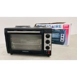 FRIGIDAIRE MINI OVEN WITH ORIGINAL BOX - SOLD AS SEEN