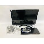 JVC 26INCH LCD TV MODEL LT-26DE1BJ WITH REMOTE AND INSTRUCTIONS,