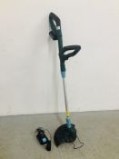 MC GREGGOR CORDLESS GRASS TRIMMER COMPLETE WITH TWO 18VOLT BATTERIES AND CHARGER - SOLD AS SEEN