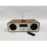 A RUARKAUDIO R2 TABLETOP STEREO (SPOTIFY, WI-FI,