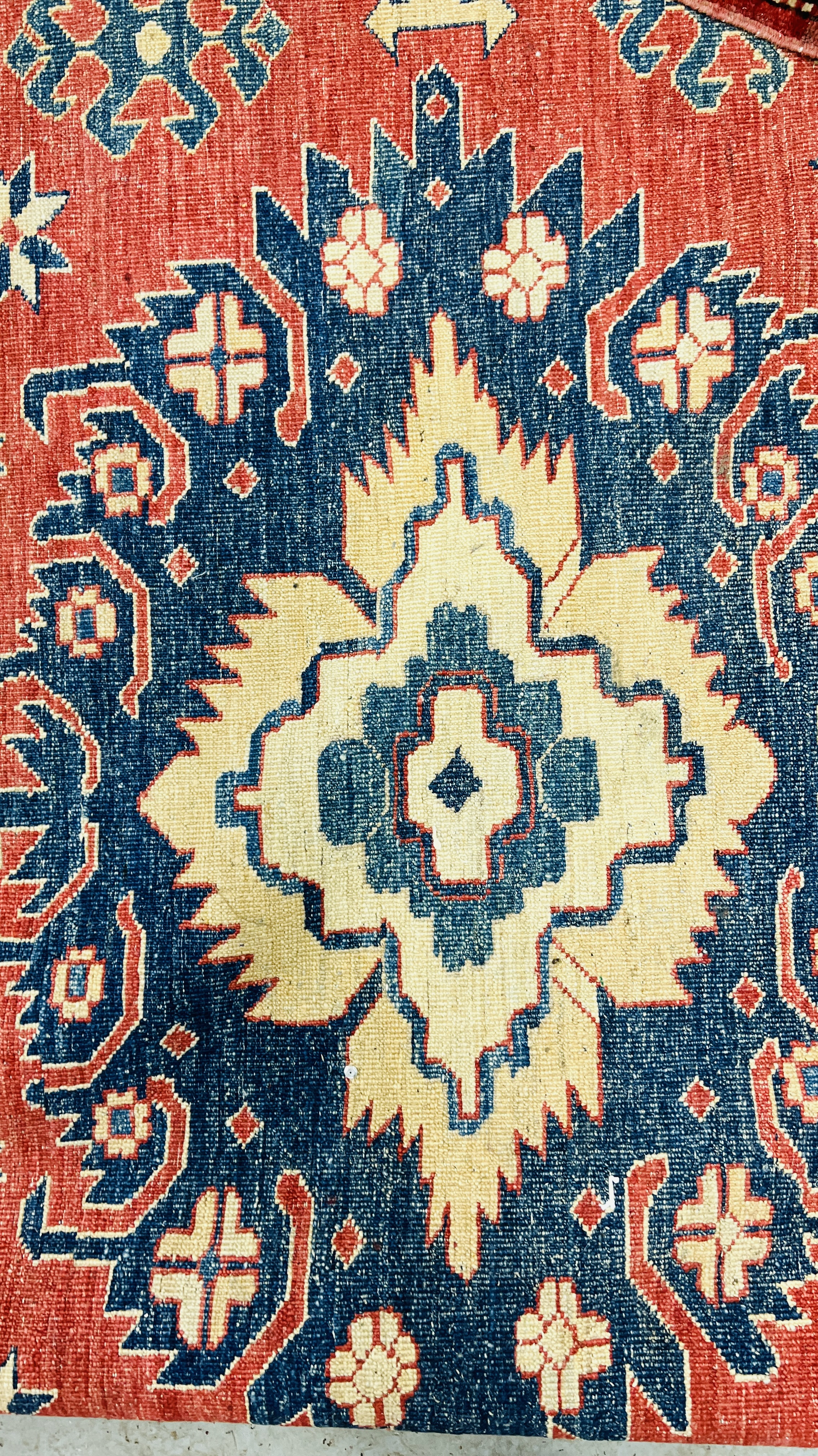 A MODERN KAZAK RUG 245CM. X 185CM. - Image 13 of 13