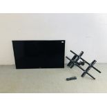 SONY 46 INCH FLAT SCREEN TELEVISION MODEL KDL-46HX853 WITH WALL BRACKET AND REMOTE CONTROL - SOLD