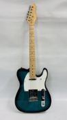 A TELECASTER STYLE ELECTRIC GUITAR - SOLD AS SEEN