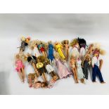 APPROXIMATELY 20 BARBIE DOLLS