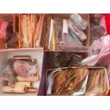 PLASTIC TUB WITH A HEAVY ACCUMULATION OF GB CUPRO-NICKEL SIXPENCES, SHILLINGS, TWO SHILLINGS,