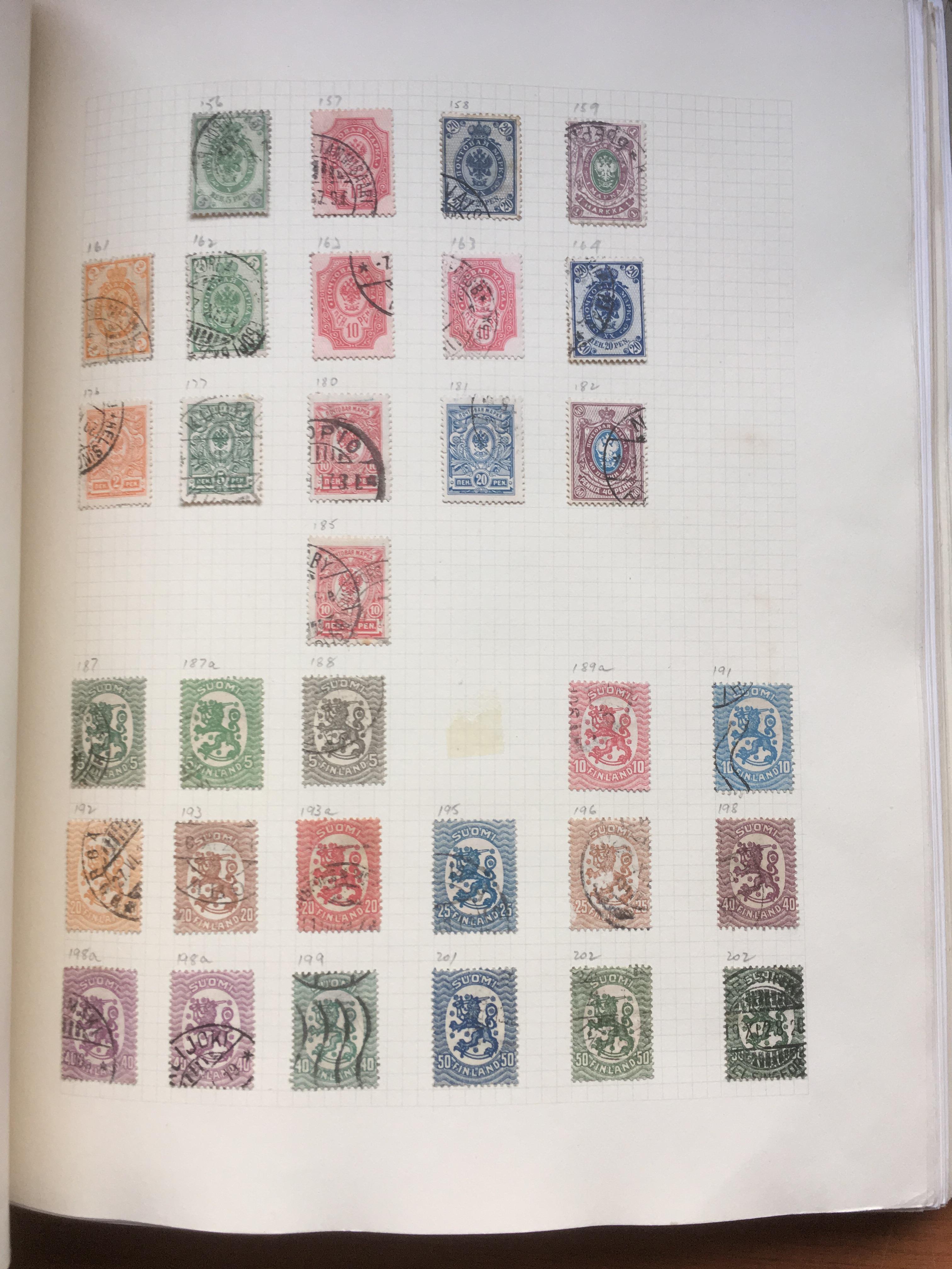 BOX STAMP COLLECTIONS IN TWELVE BINDERS AND LOOSE, MUCH EUROPEAN. - Image 4 of 8