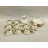 QUANTITY OF BELINDA PATTERN TEA AND DINNER WARE