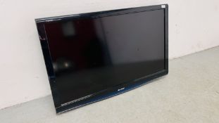 SHARP 42 INCH TELEVISION (NO STAND) - SOLD AS SEEN