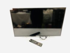 SONY 32 INCH SMART TELEVISION MODEL KDL-32W705B WITH REMOTE - SOLD AS SEEN