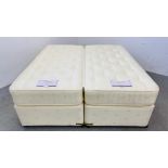 A GAINSBOROUGH LUXURY BED OLYMPIC KING SIZE DIVAN BED