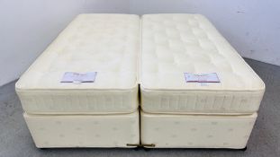 A GAINSBOROUGH LUXURY BED OLYMPIC KING SIZE DIVAN BED