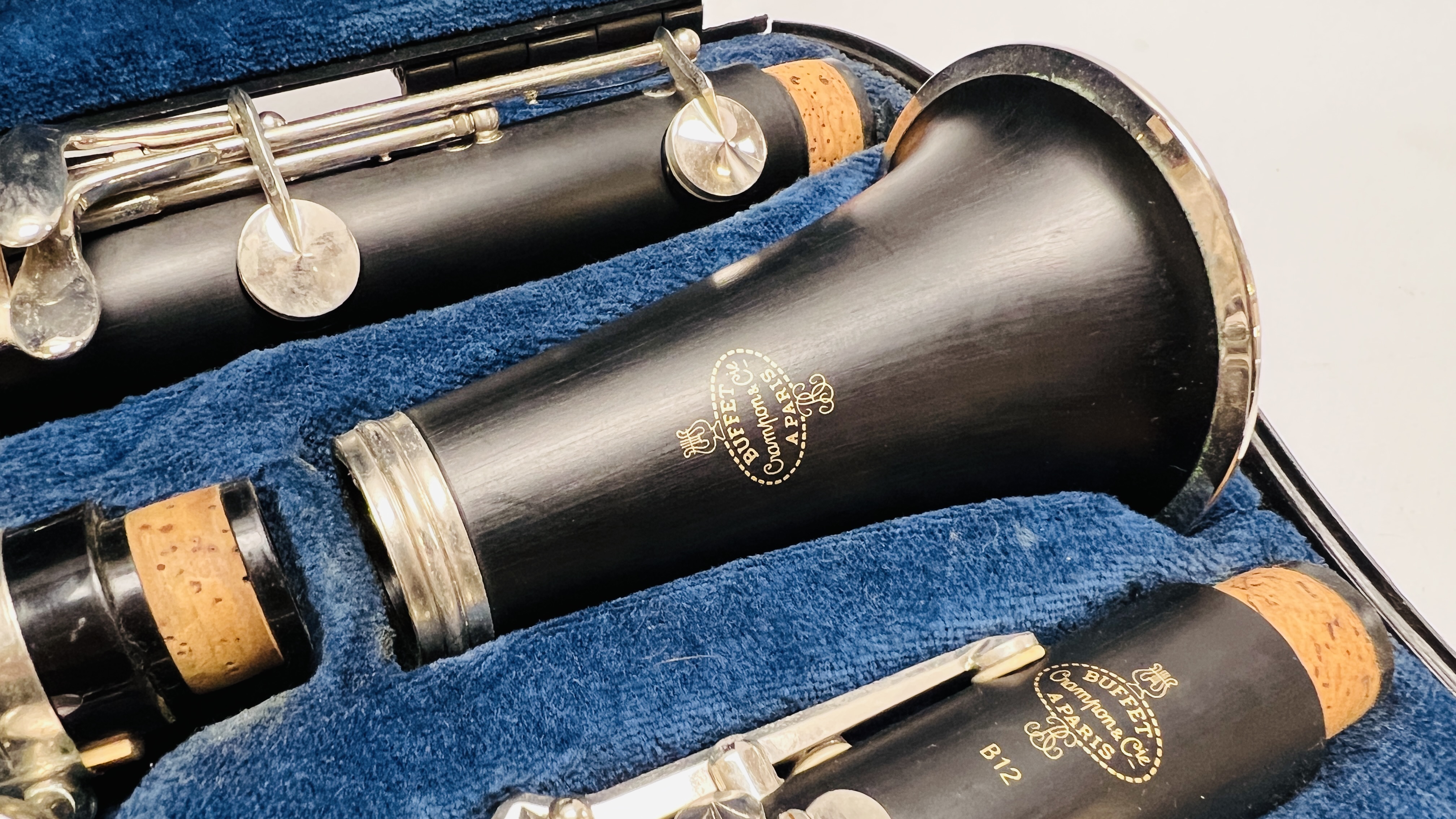 A BUFFET CRAMPON AND CIE B12 CLARINET IN FITTED HARDCASE - Image 3 of 6