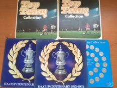 ESSO FOOTBALL SOUVENIRS, 1970 WORLD CUP COIN COLLECTION, 1972 FA CUP CENTENARY (2),