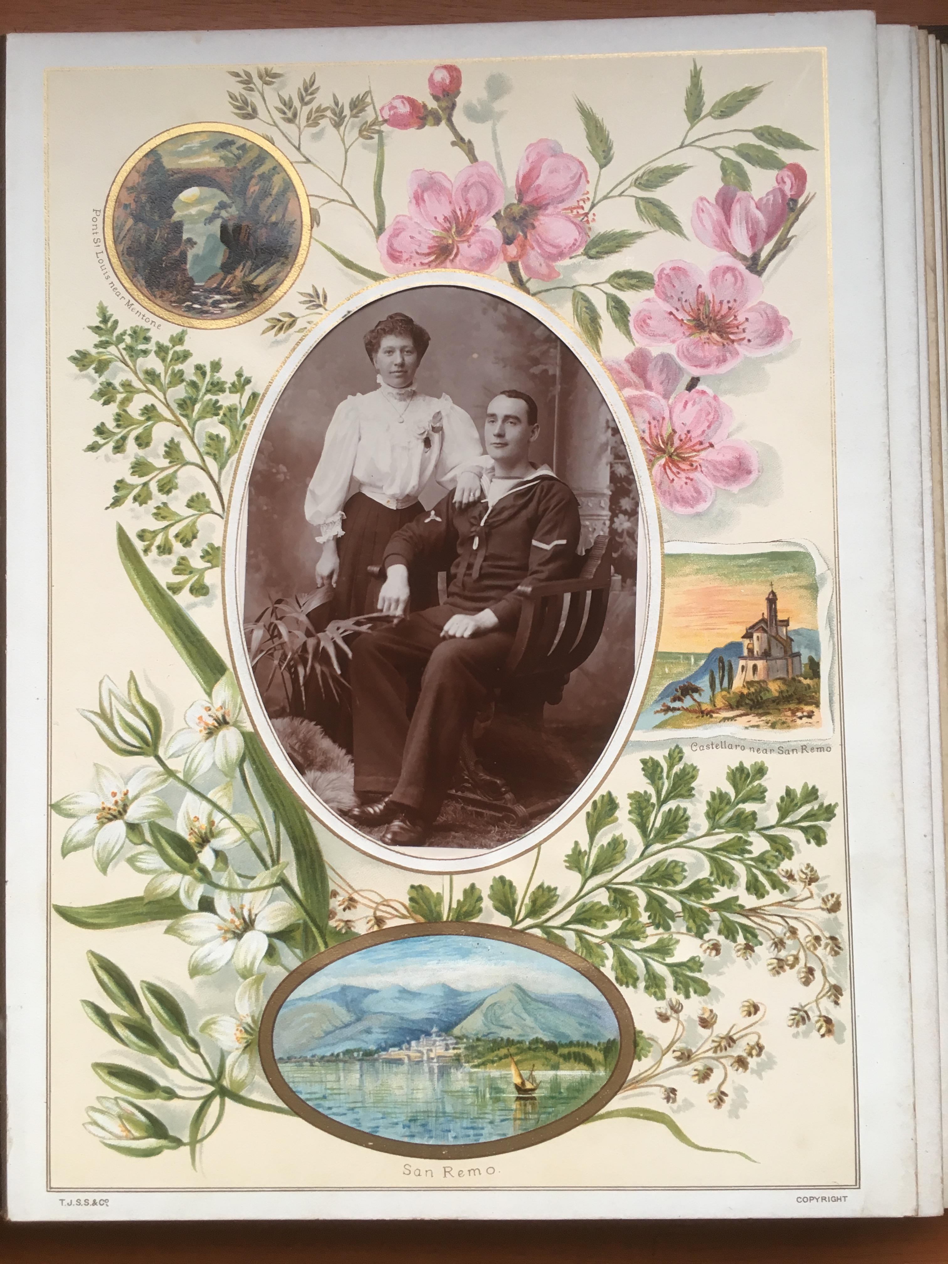 THREE PHOTO ALBUMS WITH MIXED CABINET, CDV AND OTHER PHOTOS, - Image 6 of 10