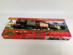 A BOXED HORNBY 00 GAUGE TRAIN SET - THE WESTERN MESSENGER (R1142).