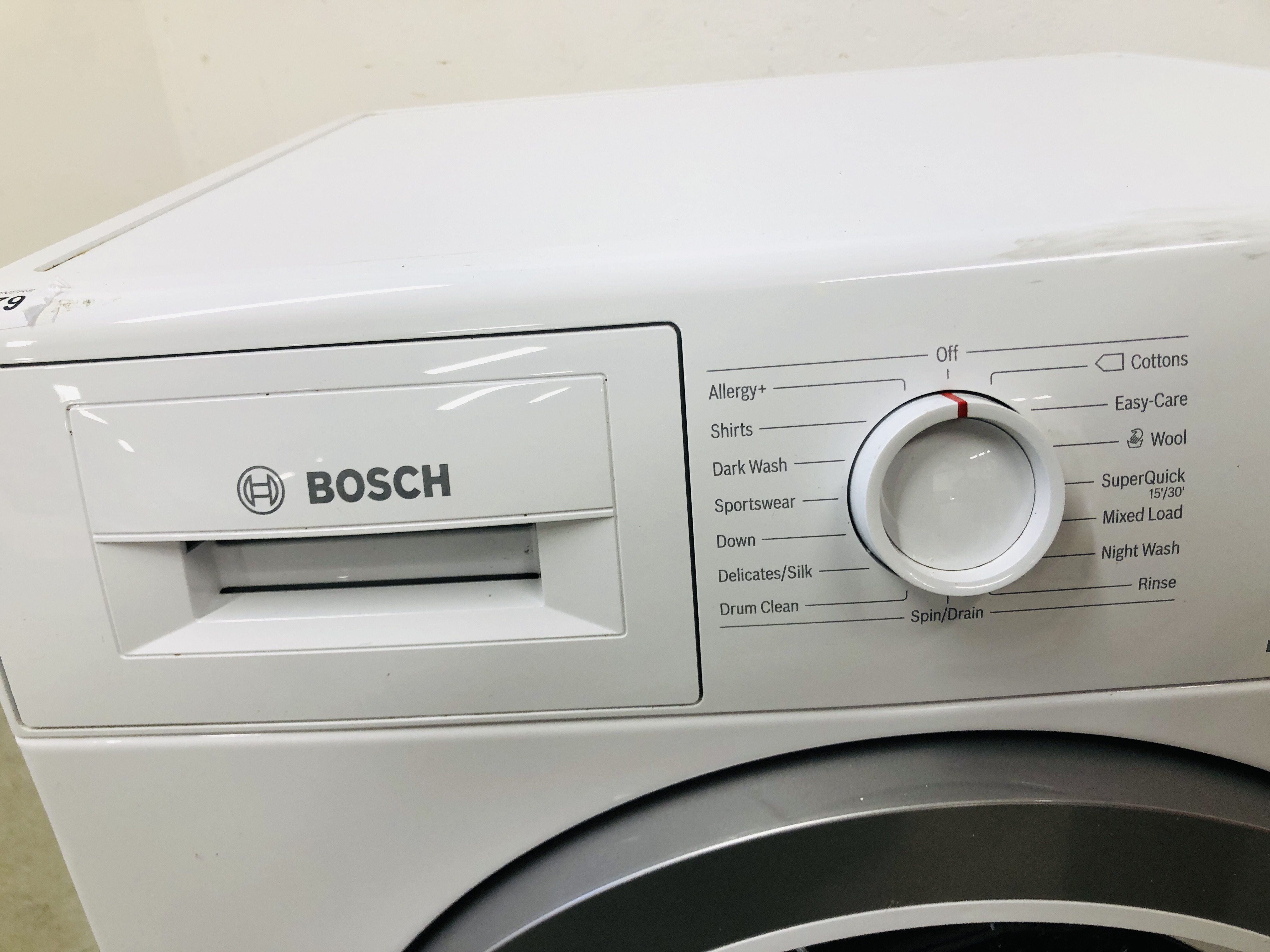 BOSCH SERIE 6 ECO SILENCE DRIVE WASHING MACHINE - SOLD AS SEEN - Image 3 of 6