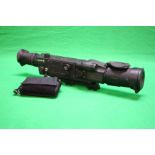 A BOXED PULSAR DIGI SIGHT N550 NIGHT VISION RIFLE SCOPE WITH ACCESSORIES BATTERY PACK AND CHARGER