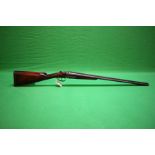 AYA 12 BORE SIDE BY SIDE SHOTGUN #580805 EJECTOR,