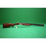 SKB 12 BORE O/U SHOTGUN #79708 MODEL 505 HUNTING, 28 INCH BARRELS,