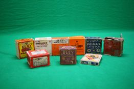 A COLLECTION OF MIXED BOXED COLLECTORS CARTRIDGES (9 BOXES) TO INCLUDE ELEY TWO INCH CARTRIDGES,
