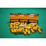 96 X RC SIPE 20 GAUGE CARTRIDGES INCLUDING 28 GRAM 5 SHOT FIBRE AND 28 GRAM 6 SHOT FIBRE,