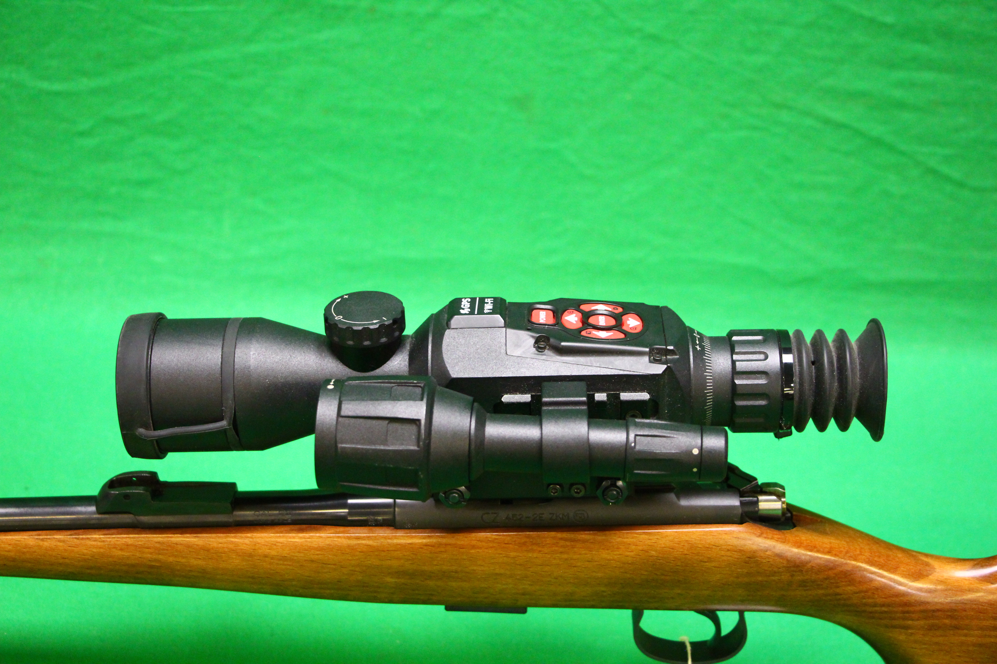 CZ 452-ZEKM .22 BOLT ACTION RIFLE COMPLETE WITH SOUND MODERATOR # NONE AND X SIGHT 2 HD SCOPE - Image 5 of 15
