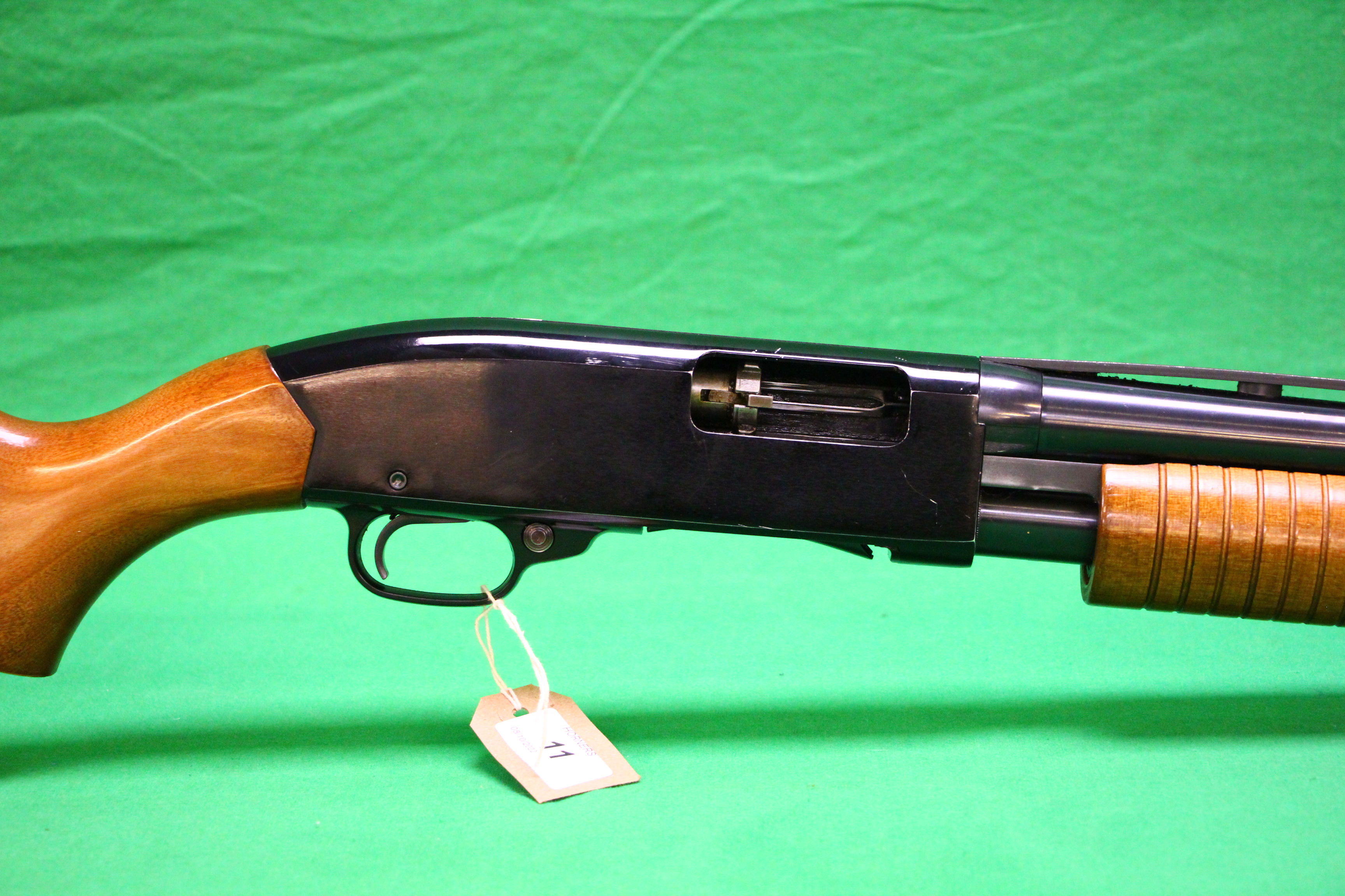 WINCHESTER 12 GAUGE PUMP ACTION THREE SHOT SHOTGUN MODEL 120 RANGER, - Image 3 of 11