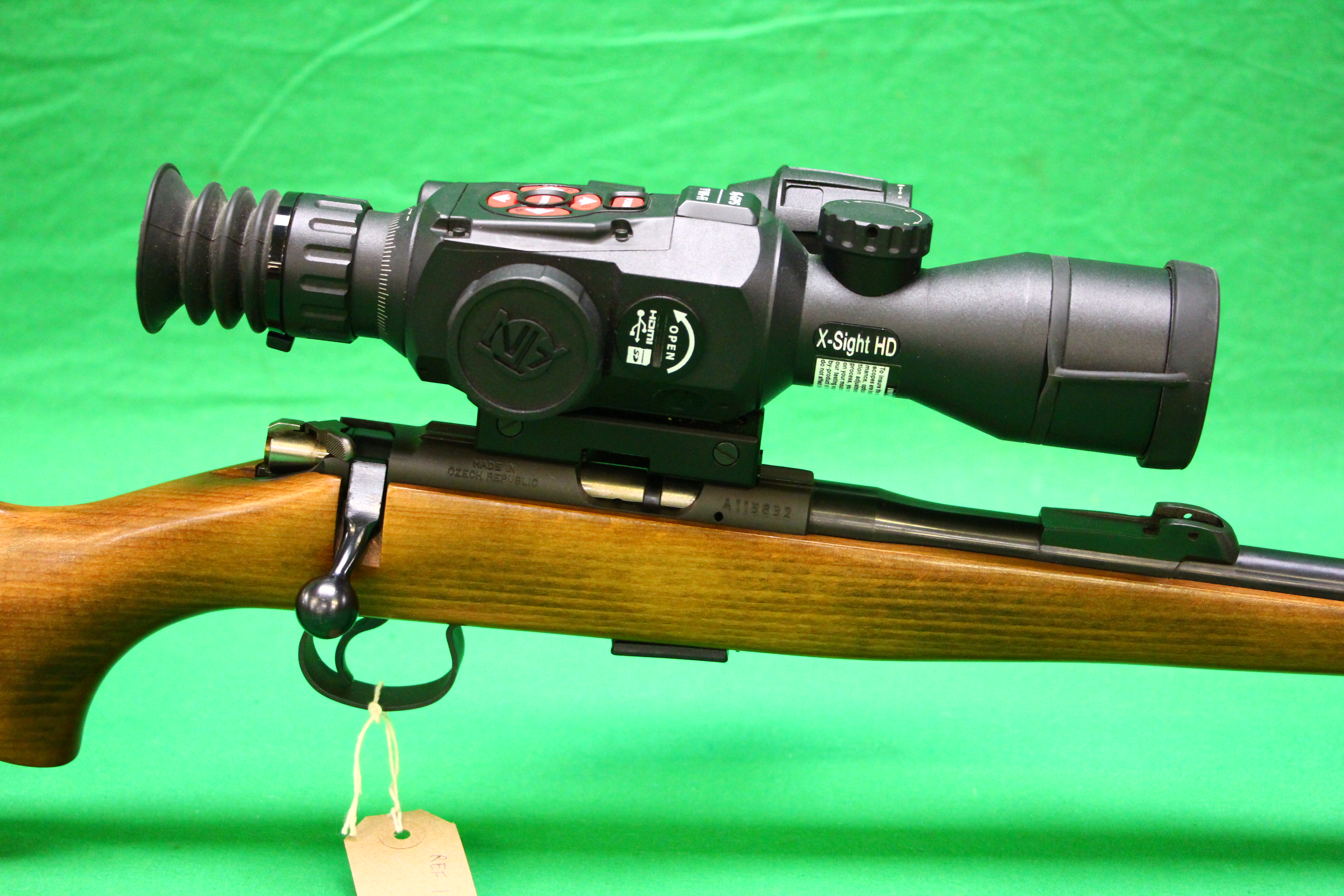 CZ 452-ZEKM .22 BOLT ACTION RIFLE COMPLETE WITH SOUND MODERATOR # NONE AND X SIGHT 2 HD SCOPE - Image 8 of 15