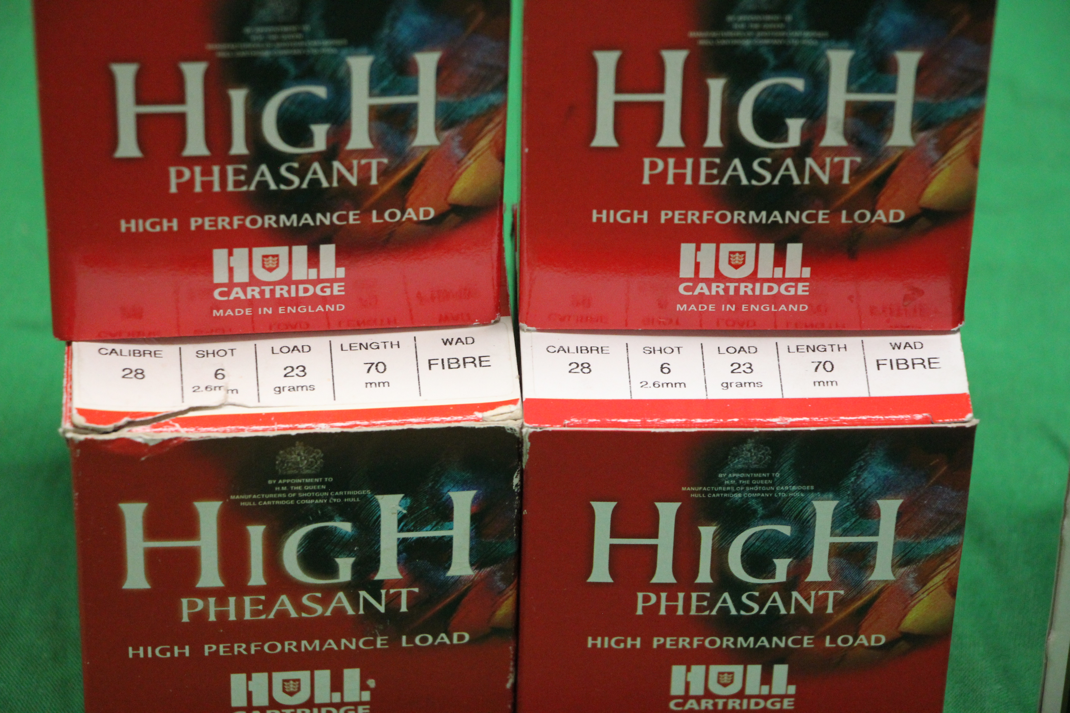 212 X 28 GAUGE CARTRIDGES TO INCLUDE HULL CARTRIDGE 6 SHOT 23 GRAM FIBRE WAD AND HULL CARTRIDGE - Image 4 of 6