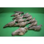 17 DECOY PIGEONS,