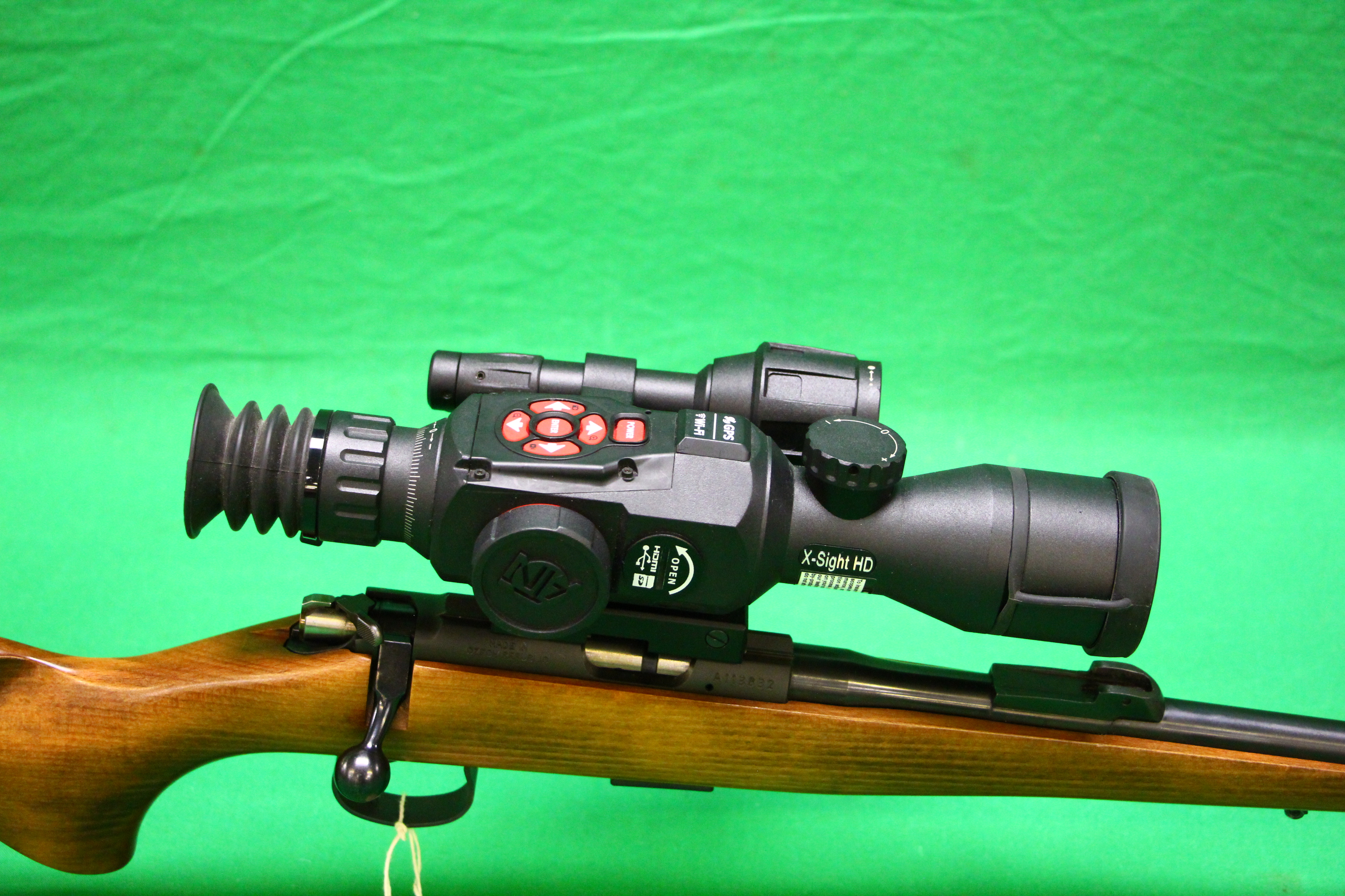 CZ 452-ZEKM .22 BOLT ACTION RIFLE COMPLETE WITH SOUND MODERATOR # NONE AND X SIGHT 2 HD SCOPE - Image 6 of 15