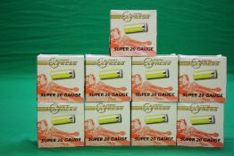 225 X 20 GAUGE LYALVALE EXPRESS 24 GRAM 4 SHOT SUPER 20 CARTRIDGES - (TO BE COLLECTED IN PERSON BY