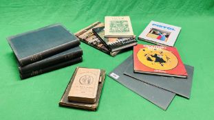 A COLLECTION OF BOOKS AND PAMPHLETS RELATING TO SHOOTING,