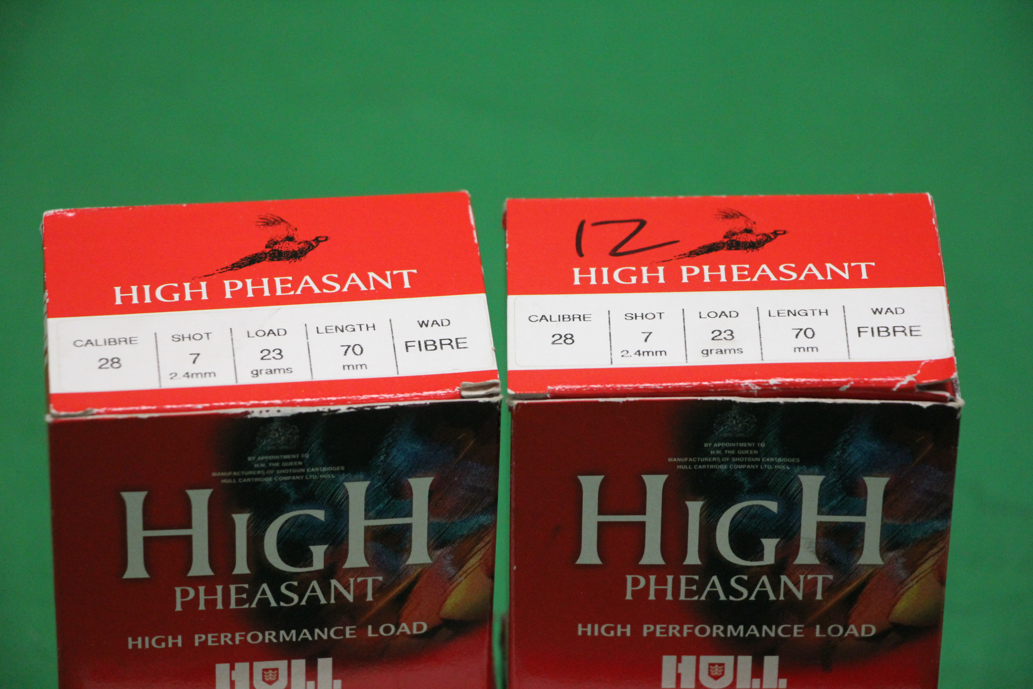 212 X 28 GAUGE CARTRIDGES TO INCLUDE HULL CARTRIDGE 6 SHOT 23 GRAM FIBRE WAD AND HULL CARTRIDGE - Image 5 of 6