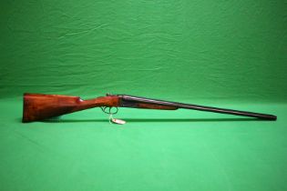 AYA 12 BORE SIDE BY SIDE SHOTGUN #521521 COMPLETE WITH ORIGINAL BROCHURE PURCHASED AUGUST 1979,