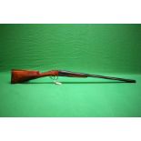 AYA 12 BORE SIDE BY SIDE SHOTGUN #521521 COMPLETE WITH ORIGINAL BROCHURE PURCHASED AUGUST 1979,