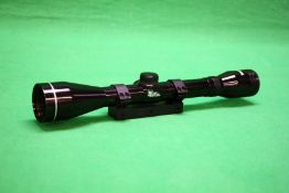 TASCO "SILVER ANTLER" 4X40 TELESCOPIC RIFLE SCOPE WITH LENS COVER