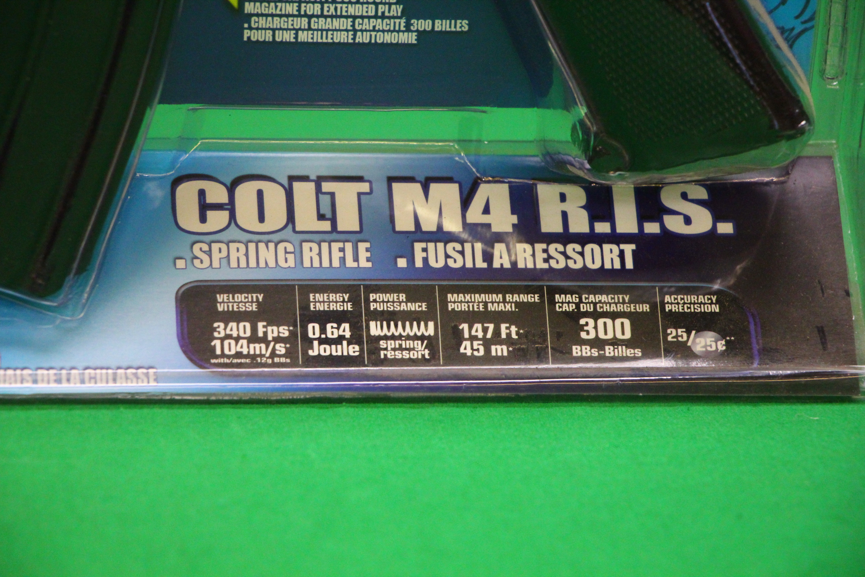 A COLT ON DUTY M4 SPRING POWERED AIR SOFT GUN BOXED AS NEW - (ALL GUNS TO BE INSPECTED AND SERVICED - Image 5 of 7