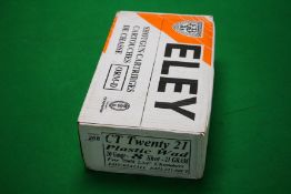 250 ELEY CT TWENTY 21 20 GAUGE 8 SHOT 21GRM PLASTIC WAD CARTRIDGES - (TO BE COLLECTED IN PERSON BY