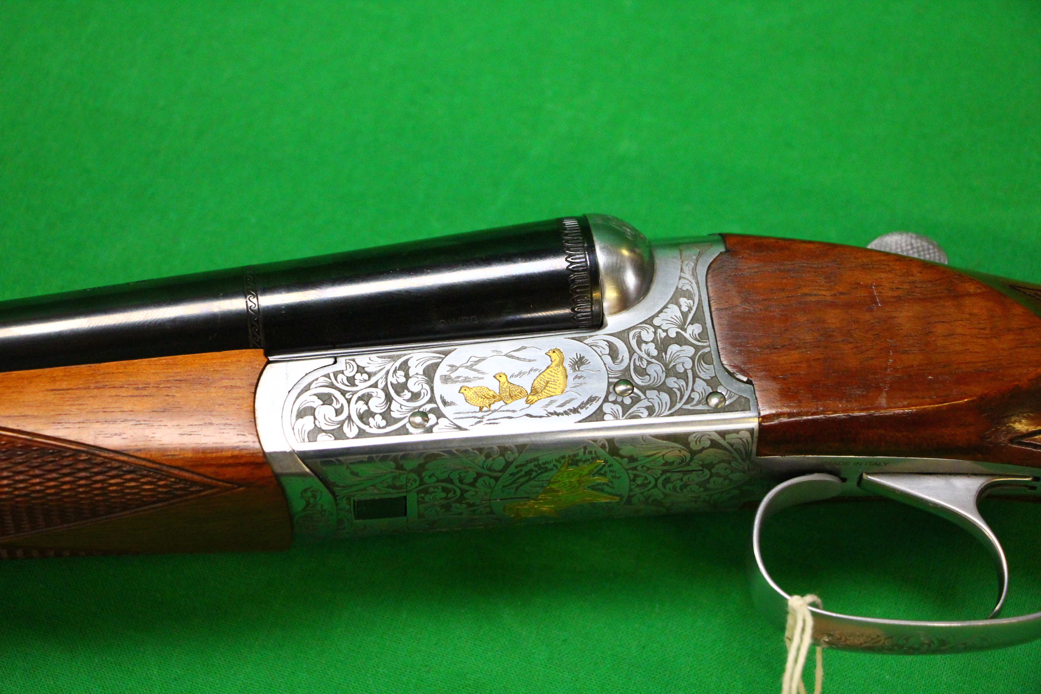 FAUSTI 28 BORE SIDE BY SIDE SHOTGUN #BO8499, SINGLE TRIGGER, - Image 8 of 12