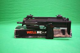 WELL R-4 BOXED AIRSOFT GUN - (ALL GUNS TO BE INSPECTED AND SERVICED BY QUALIFIED GUNSMITH BEFORE