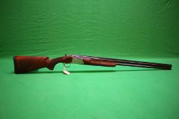 WINCHESTER 12 GAUGE OVER AND UNDER SHOTGUN MODEL 6500 TRAP, FIXED CHOKE, 32 INCH BARRELS,